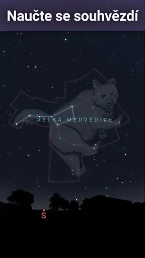 Stellarium - Hvězdná mapa screenshot
