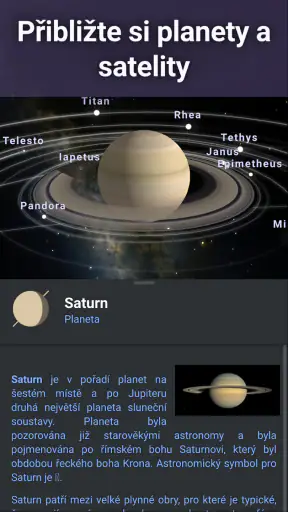 Stellarium - Hvězdná mapa screenshot