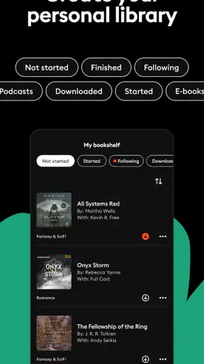Storytel - Audiobooks & Books screenshot