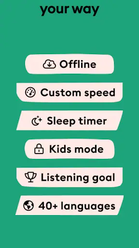 Storytel - Audiobooks & Books screenshot