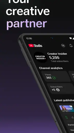 Studio YouTube screenshot
