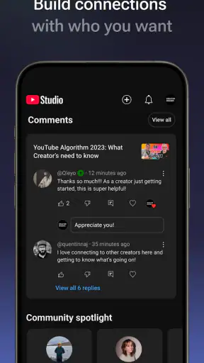 Studio YouTube screenshot