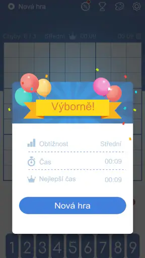 Sudoku - klasické sudoku screenshot