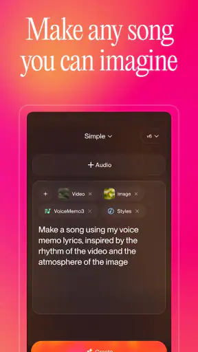 Suno - AI Music & Songs Maker screenshot
