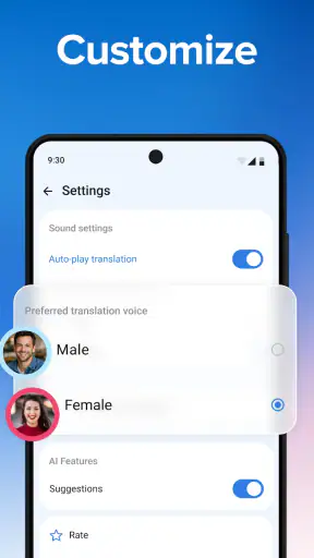 Talk & Translate AI Translator screenshot