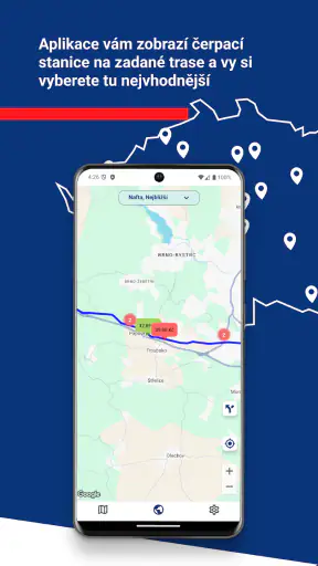 Tank Navigator - Ceny Benzínu screenshot