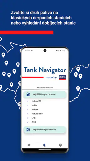 Tank Navigator - Ceny Benzínu screenshot