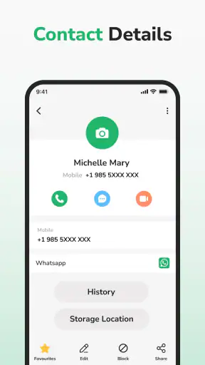 Telefon a kontakty screenshot