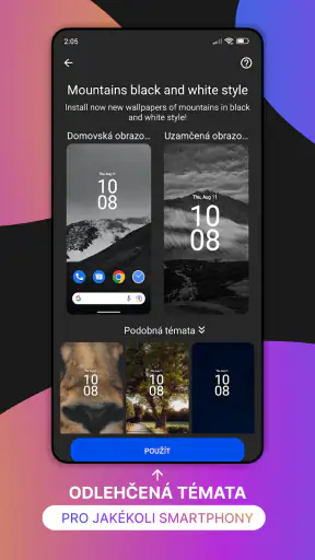 Témata screenshot