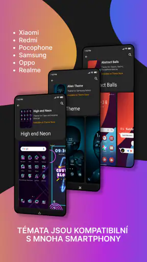 Témata screenshot