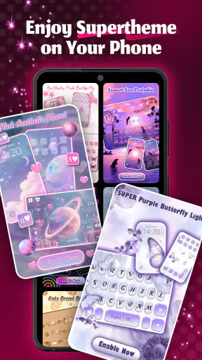 Témata Neon Love screenshot