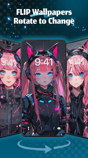 Témata Neon Love screenshot