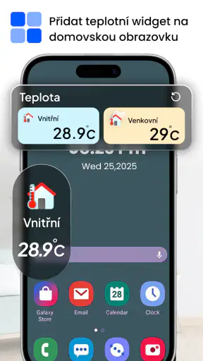 Teploměr do místnosti screenshot