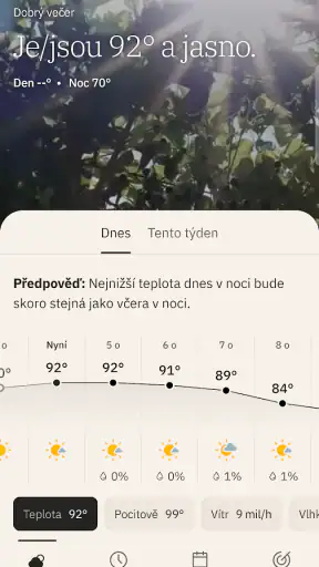 The Weather Channel screenshot