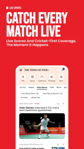 TOI Breaking News App & ePaper screenshot