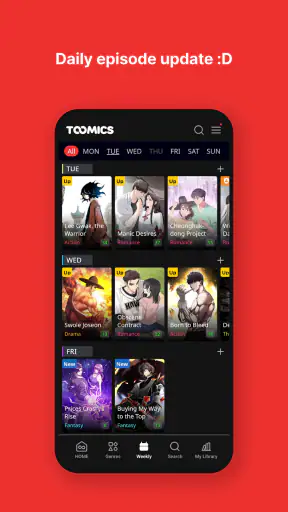 Toomics - Read Premium Comics screenshot