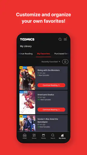 Toomics - Read Premium Comics screenshot