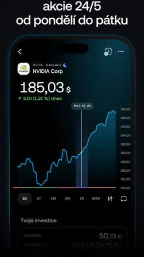 Trading 212 – Akcie & ETF screenshot