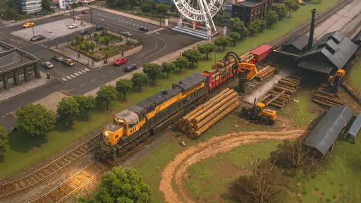 Transport Tycoon Empire: Město screenshot
