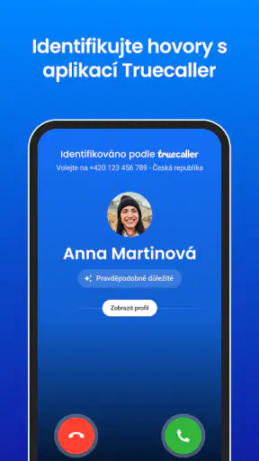 Truecaller Blokování, kdo volá screenshot