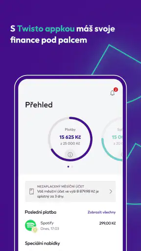 Twisto – Plať po svém screenshot