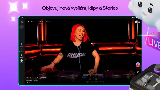 Twitch: Živé vysílání screenshot