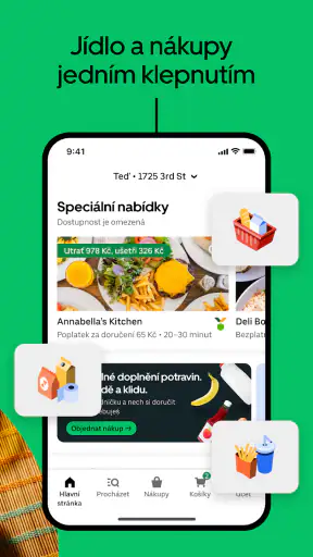 Uber Eats: Jídlo a nákup screenshot