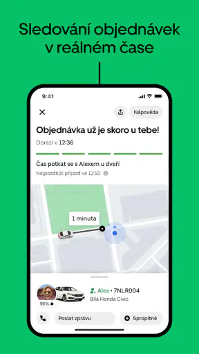 Uber Eats: Jídlo a nákup screenshot