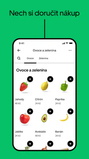 Uber Eats: Jídlo a nákup screenshot