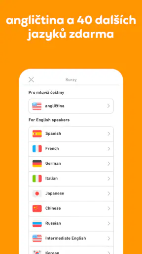 Učte se jazyky s Duolingem screenshot