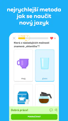 Učte se jazyky s Duolingem screenshot