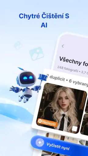 UI Čistič Úložiště screenshot