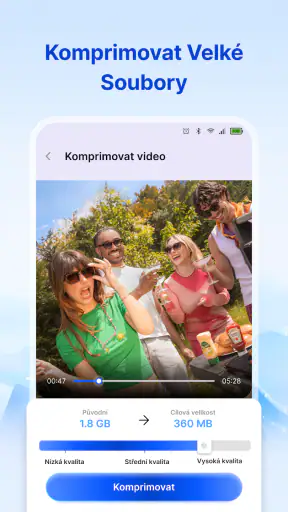 UI Čistič Úložiště screenshot