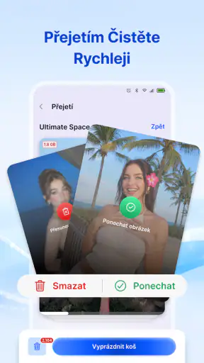 UI Čistič Úložiště screenshot