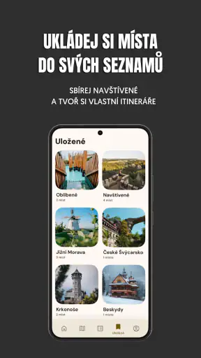 Úžasná místa - tipy na výlety screenshot