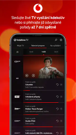 Vodafone TV (CZ) screenshot