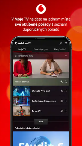 Vodafone TV (CZ) screenshot