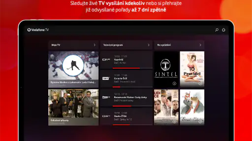 Vodafone TV (CZ) screenshot
