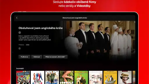 Vodafone TV (CZ) screenshot