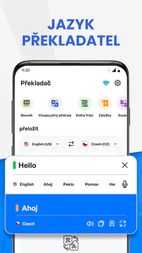 Všechno Jazyky Překladatel screenshot