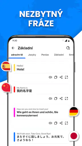 Všechno Jazyky Překladatel screenshot
