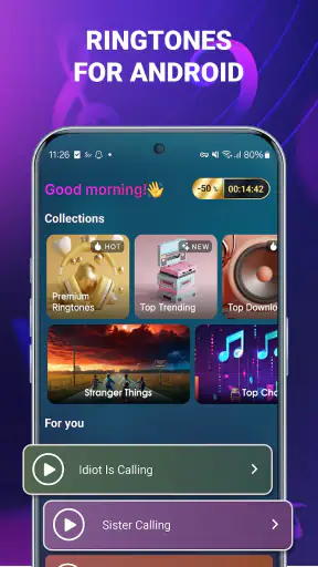 Vyzvánění na mobil písničky screenshot