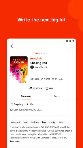 Wattpad - kde příběhy žijí screenshot