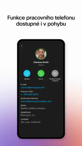 Webex screenshot