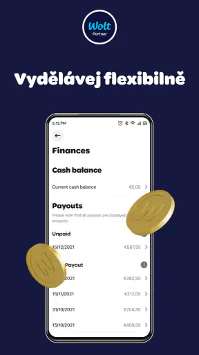 Wolt Courier Partner screenshot