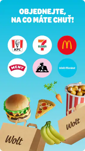 Wolt Delivery: Jídlo a další screenshot