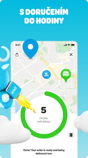 Wolt Delivery: Jídlo a další screenshot