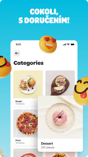 Wolt Delivery: Jídlo a další screenshot