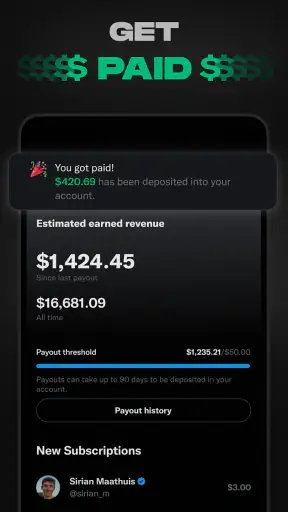 X screenshot