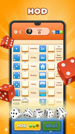 Yatzy - Skvelá hra s kockami screenshot